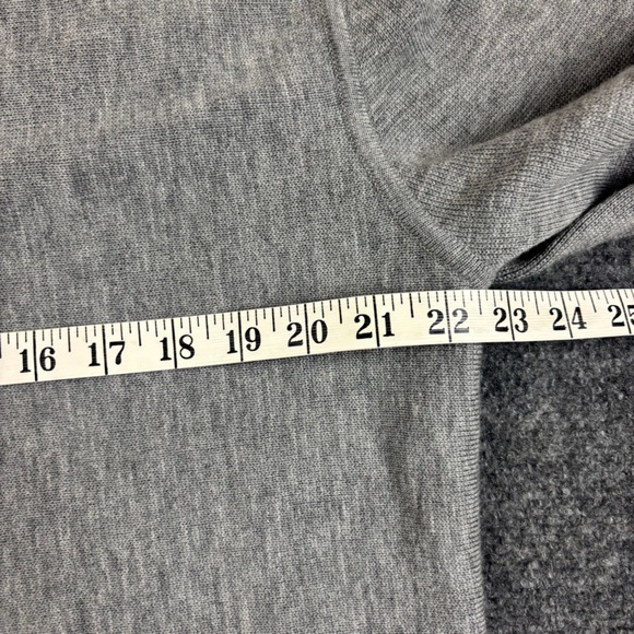 LULULEMON Mens Grey Knit Alpine Air Crew Sweater Merino Wool size: XXL - Picture 5 of 8